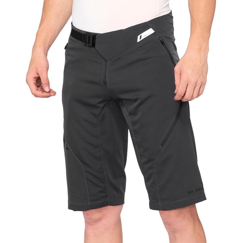 100% Airmatic All Mountain Shorts, Charcoal, 30