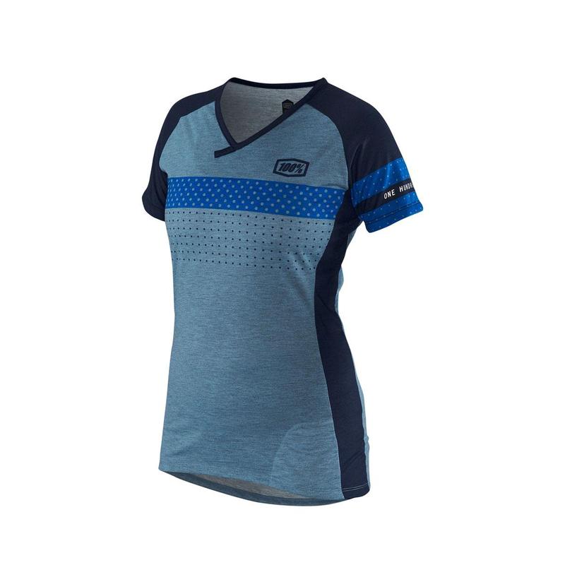 100% Women's Airmatic All Mountain Jersey, Blue, X-Large (XL)