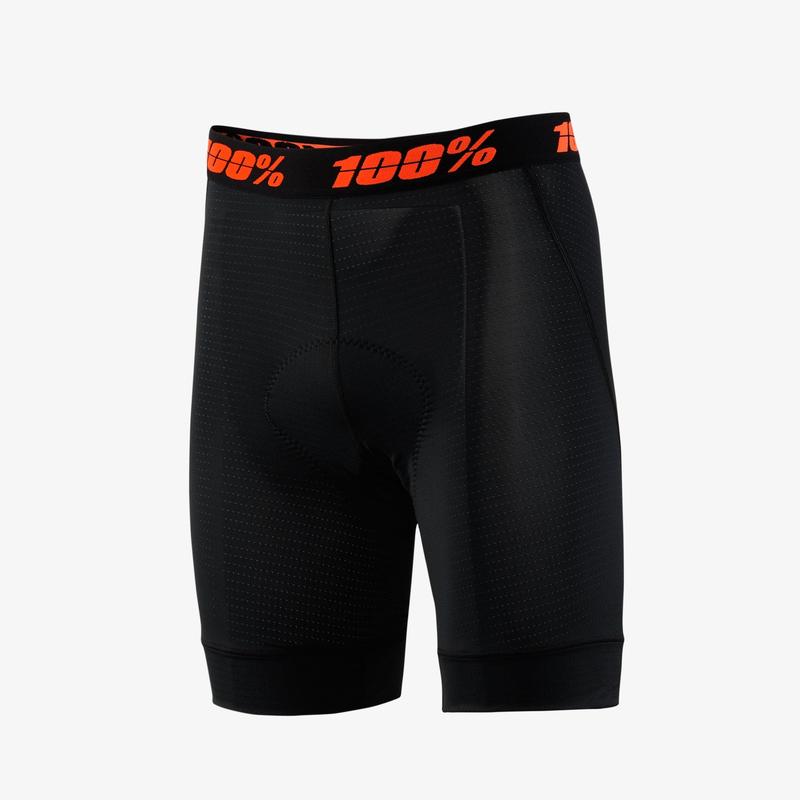 100% Crux Liner Short, Black, Youth 26
