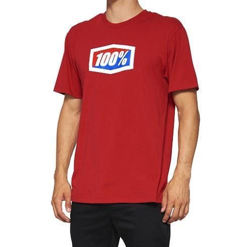 100% OFFICIAL Short Sleeve T-Shirt, Red, X-Large (XL)