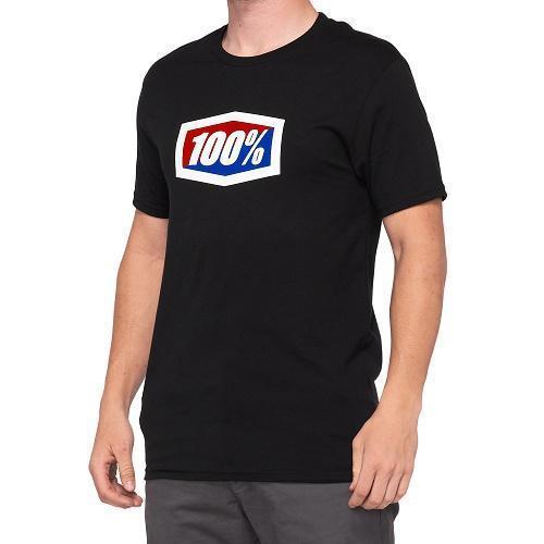 100% OFFICIAL Short Sleeve T-Shirt, Black, Medium