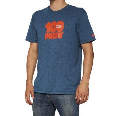 100% DONUT Short Sleeve T-Shirt, Deep Sea Heather, Small