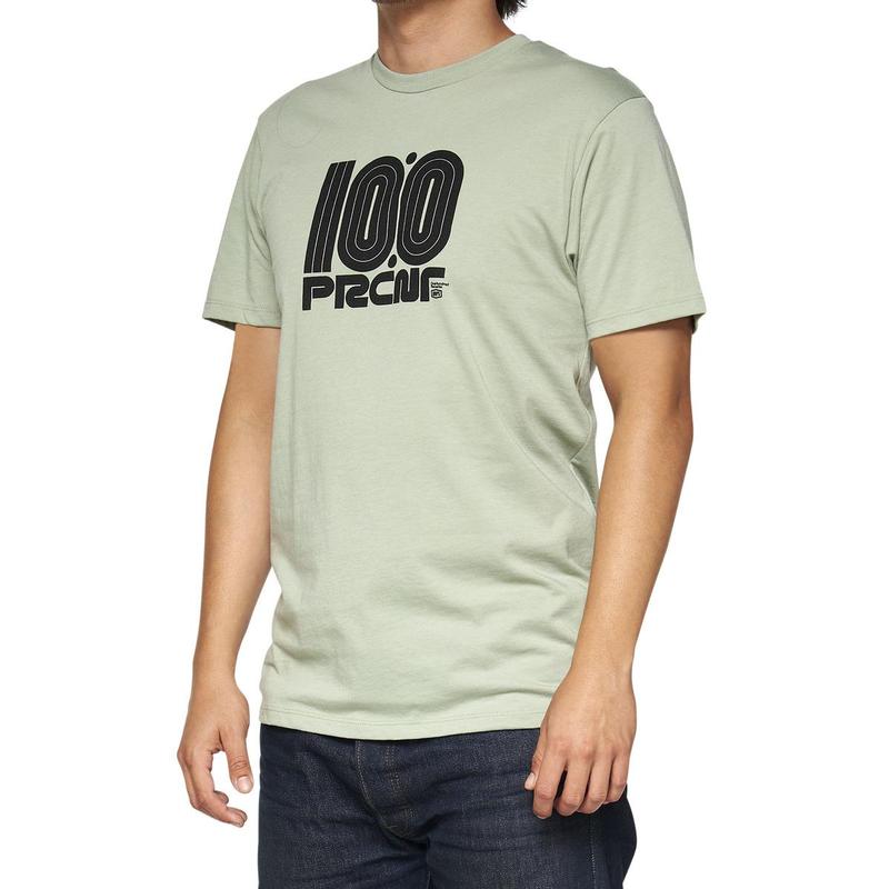 100% PECTEN Short Sleeve T-Shirt, Slate Green, Large