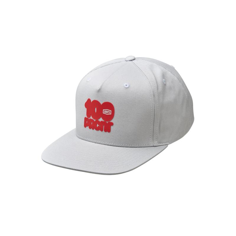 100% DONUT Snapback Hat, Grey, One Size