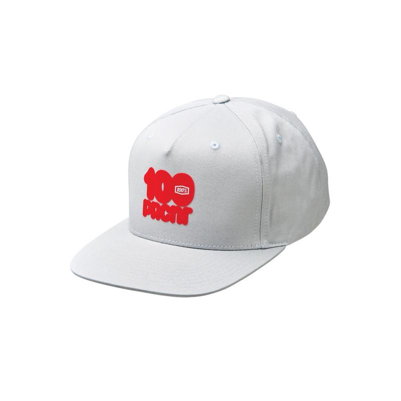 100% DONUT Youth Snapback Hat, Grey, One Size