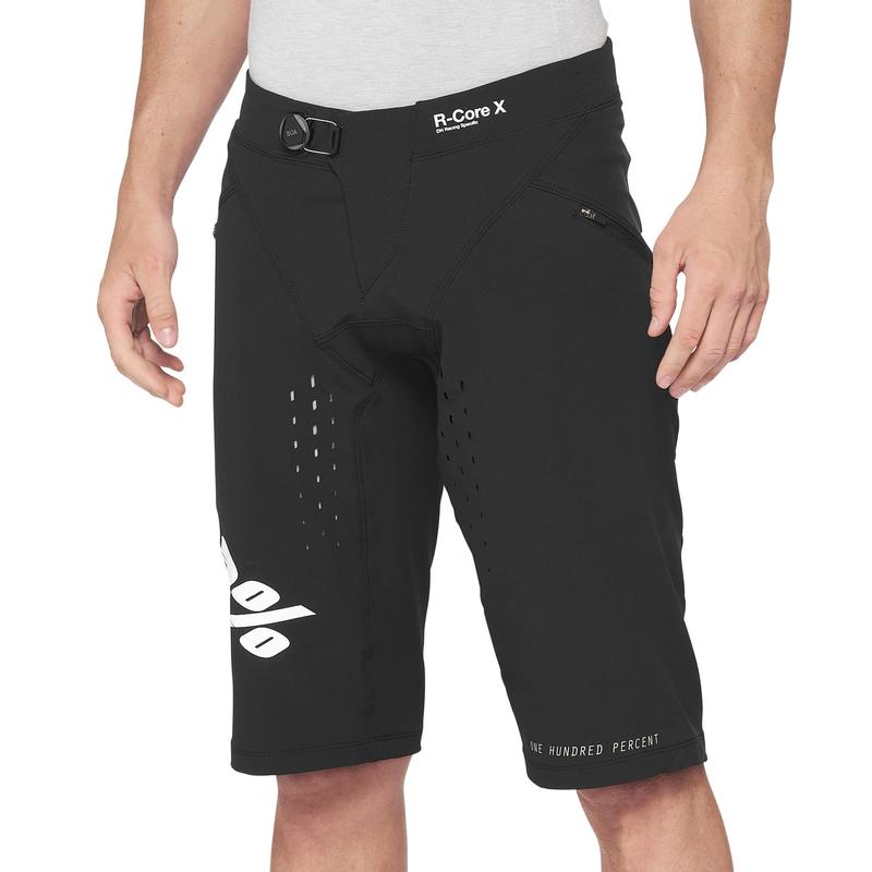 100% R-Core-X DH/BMX Shorts, Black, 34