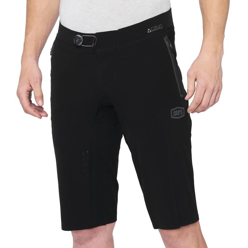 100% Celium All Mountain Shorts (no liner), Black, 34