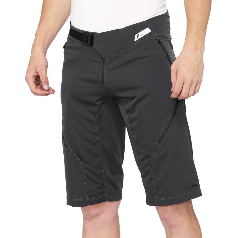 100% Airmatic All Mountain Shorts, Charcoal, 36