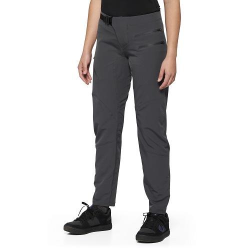 100% Airmatic Women's All Mountain Pants, Charcoal, X-Large (XL)