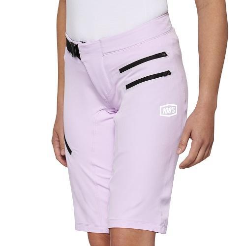 100% Airmatic Women's All Mountain Shorts, Lavender, Large