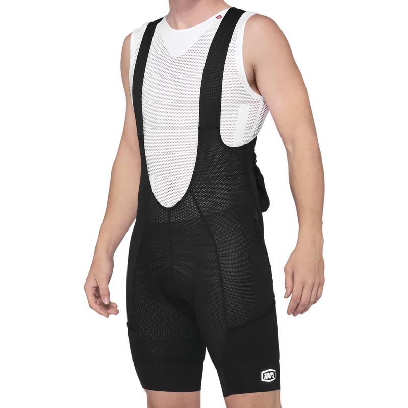 100% Revenant Bib Liner Shorts, Black, Large