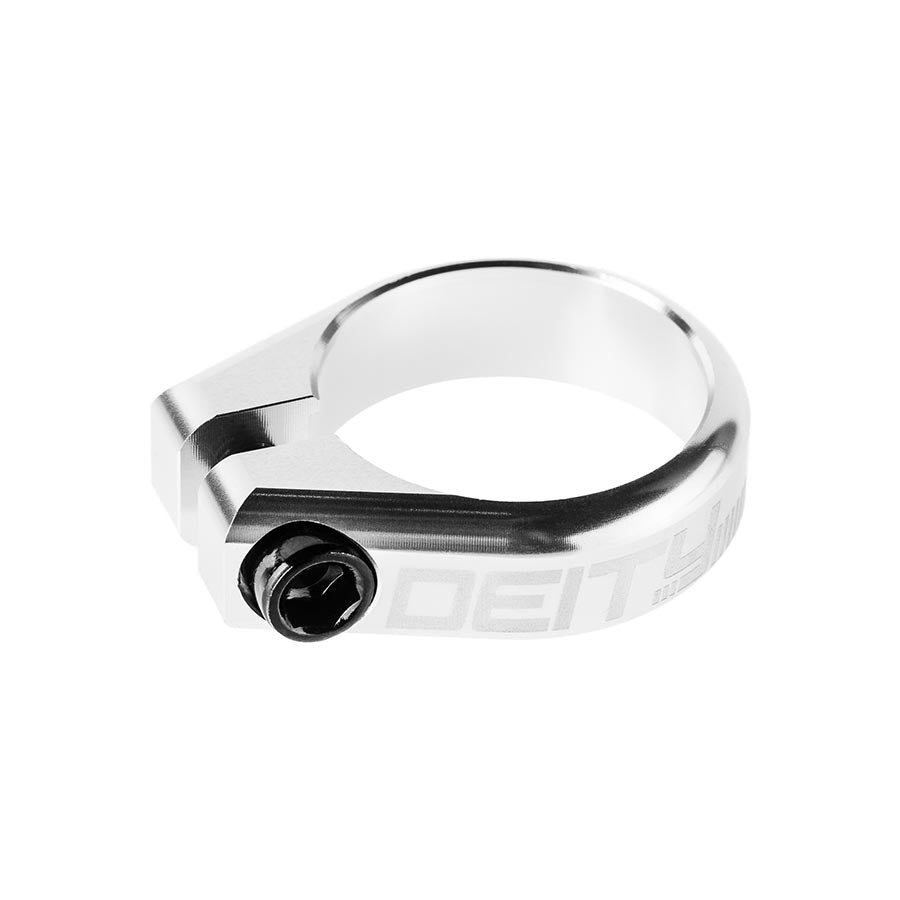 Deity, Circuit, Seatpost Clamp, 34.9mm, Silver