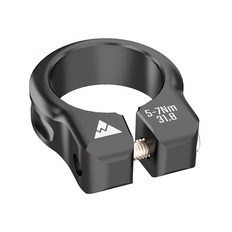Wheels Manufacturing, Seatpost Collar, Seatpost Clamp, 31.8mm, Black