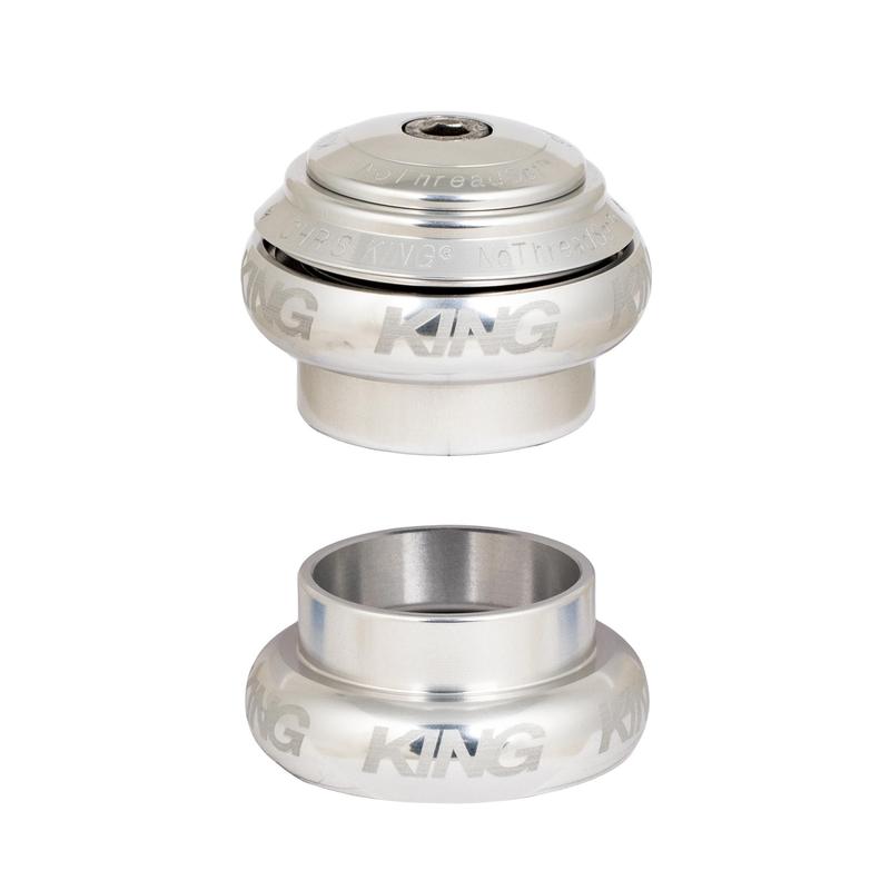 Chris King NoThreadSet Headset 1-1/8" Silver Sotto Voce