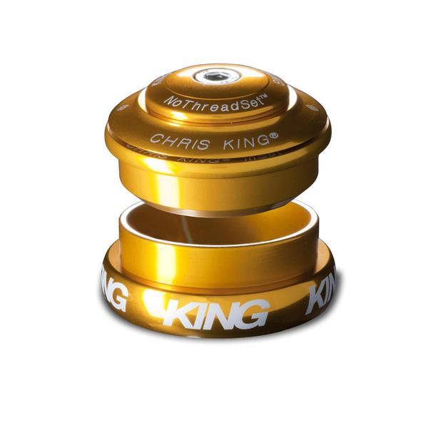 Chris King InSet 8 Headset Gold (44mm headtube, w/Tapered 1-1/4" steerer)