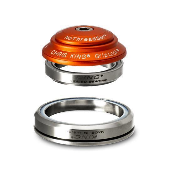 Chris King Dropset 2 Tapered Headset 42/52mm, for Tapered 1-1/8" steerer, Matte Mango