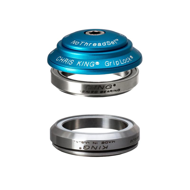 Chris King Dropset 4 Headset 42/42mm, for 1-1/8" steerer, Matte Turquoise