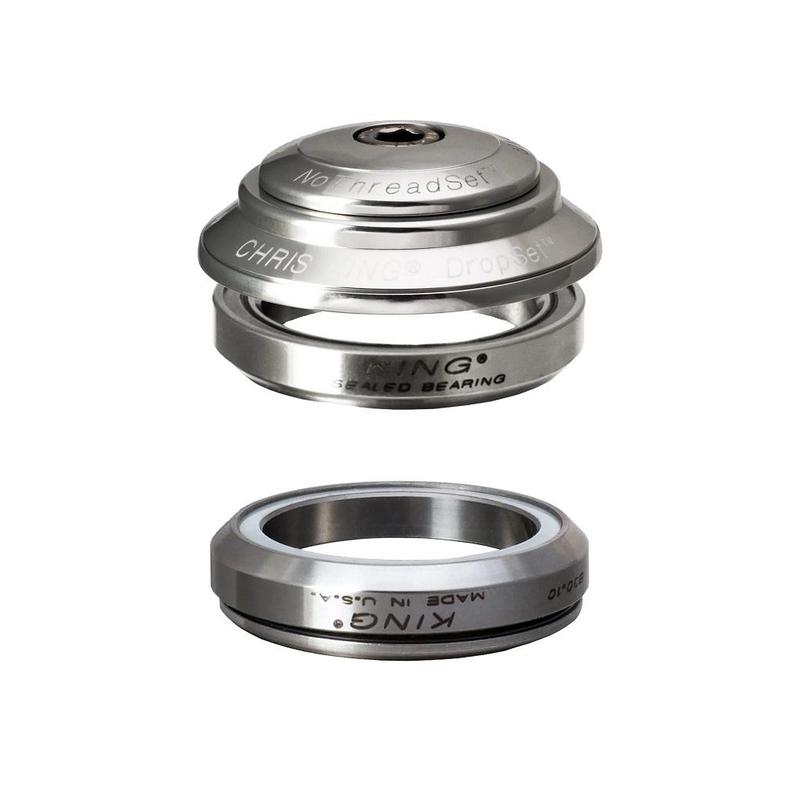 Chris King Dropset 6 Headset 41/41mm, Silver