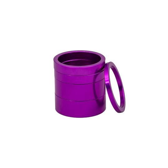 Chris King Headset Spacer Set 1-1/8", 3D Violet