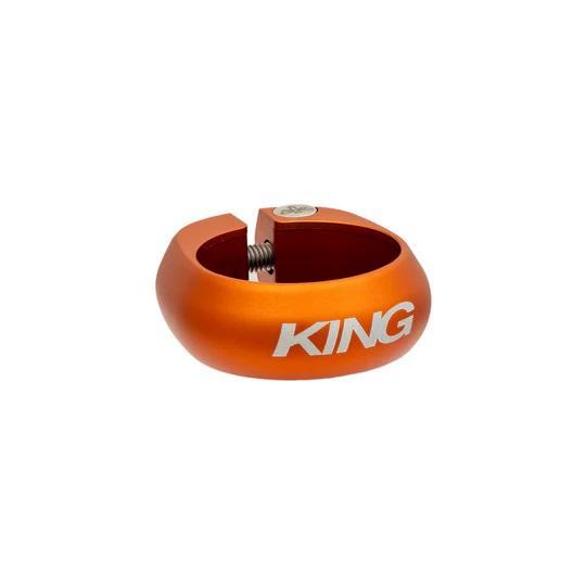 Chris King Seatpost Collar, 34.9mm, Matte Mango