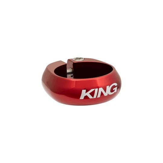 Chris King Seatpost Collar, 36.4mm, Red