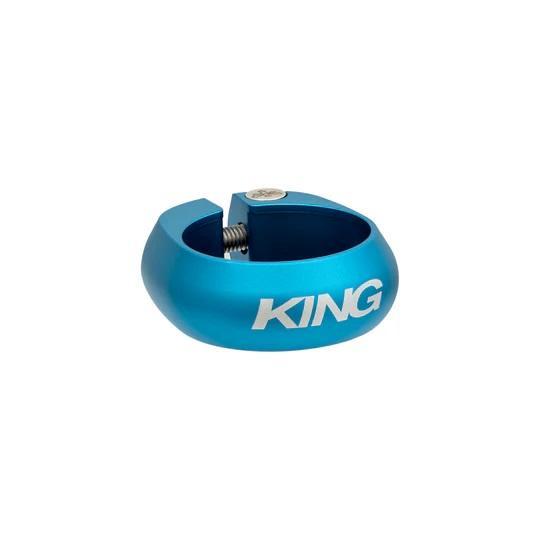 Chris King Seatpost Collar, 36.4mm, Matte Turquoise