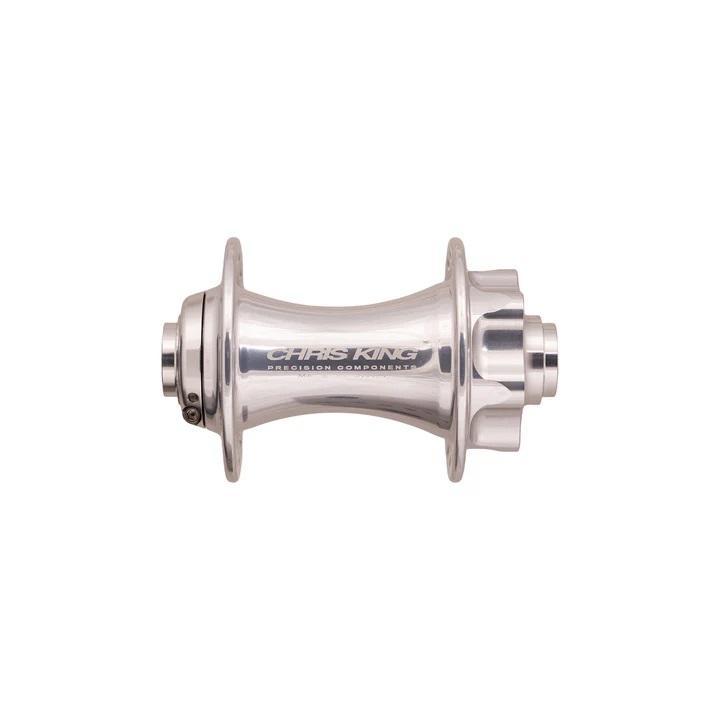 Chris King Disc Hub Front, 6-Bolt, 28 Hole, Boost 15mm x 110mm, Silver