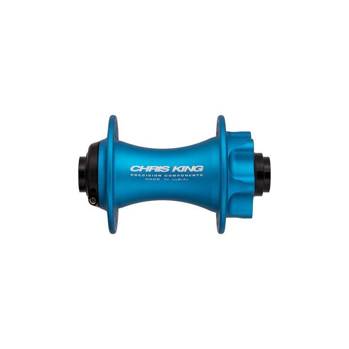 Chris King Disc Hub Front, 6-Bolt, 28 Hole, Boost 15mm x 110mm, Matte Turquoise