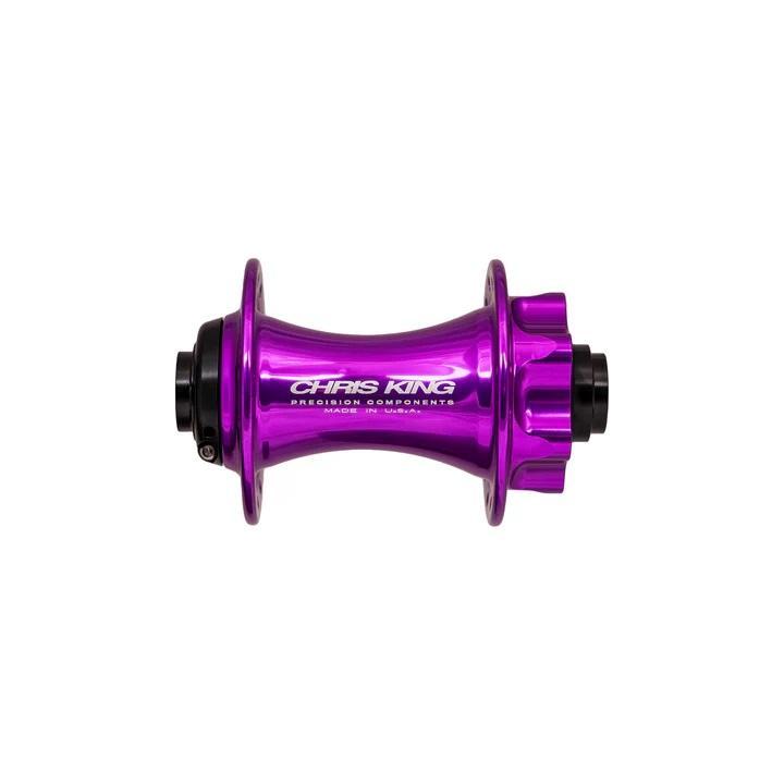 Chris King Disc Hub Front, 6-Bolt, 32 Hole, Boost 15mm x 110mm, 3D Violet