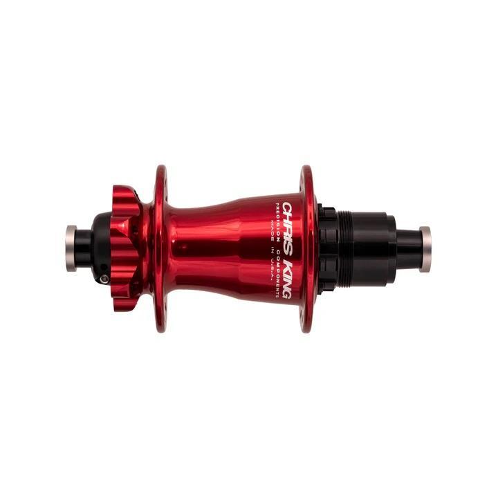 Chris King Disc Hub Rear, 6-Bolt, 32 Hole, XD, 148mm x 12mm Thru Axle, Red