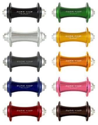 Chris King R45 Road Race Hub Front 16 Hole Quick Release Red