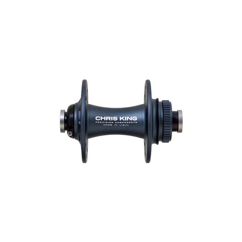Chris King R45 Disc Hub Front, CenterLock, 28 Hole, 12mm x 100mm, Midnight