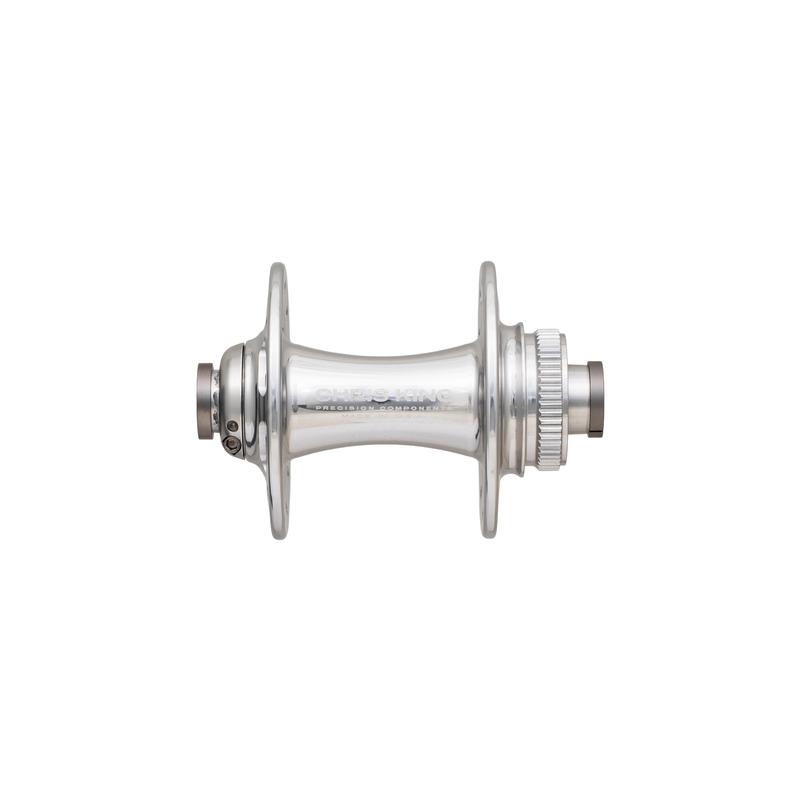 Chris King R45 Disc Hub Front, CenterLock, 32 Hole, 12mm x 100mm, Silver