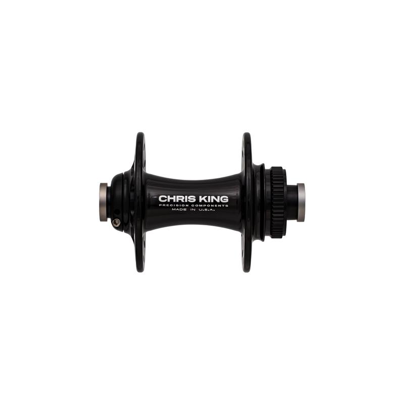 Chris King R45 Disc Hub Front, CenterLock, 32 Hole, 12mm x 100mm, Black