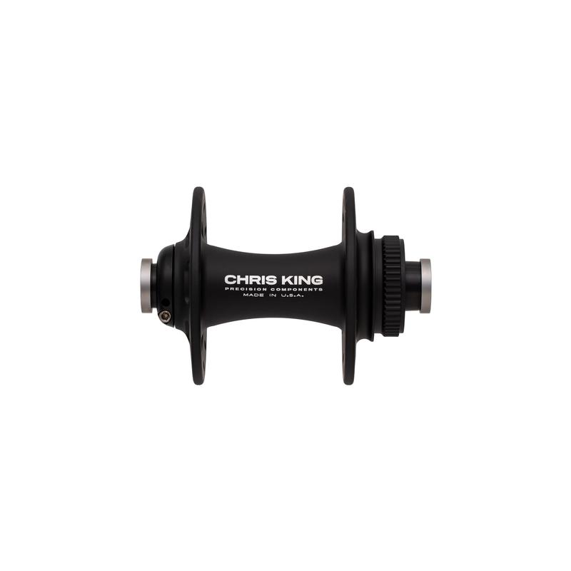 Chris King R45 Disc Hub Front, CenterLock, 32 Hole, 12mm x 100mm, Matte Black