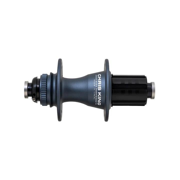 Chris King R45 Disc Hub Rear, CenterLock, 28 Hole, Microspline, 142mm x 12mm Thru Axle, Midnight