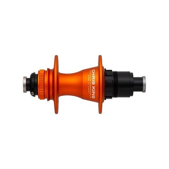 Chris King R45 Disc Hub Rear, CenterLock, 32 Hole, XDR, 142mm x 12mm Thru Axle, Matte Mango