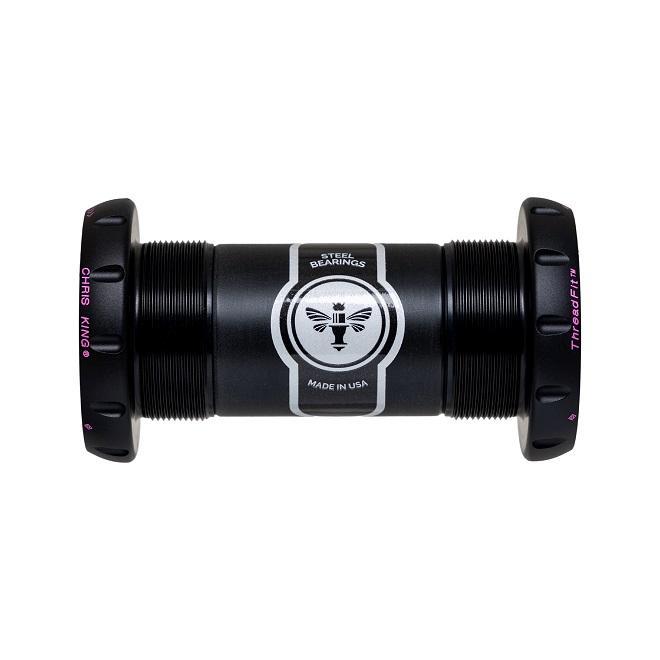 Chris King BSA ThreadFit 30mm Bottom Bracket, Two Tone Black Punch