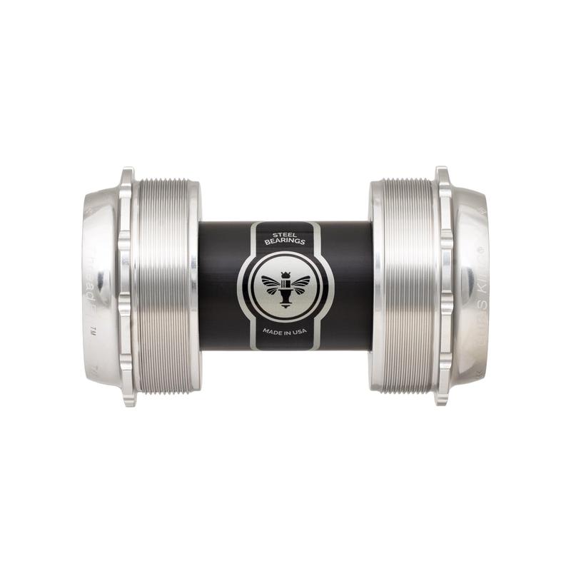 Chris King T47 ThreadFit 24x Bottom Bracket, Silver