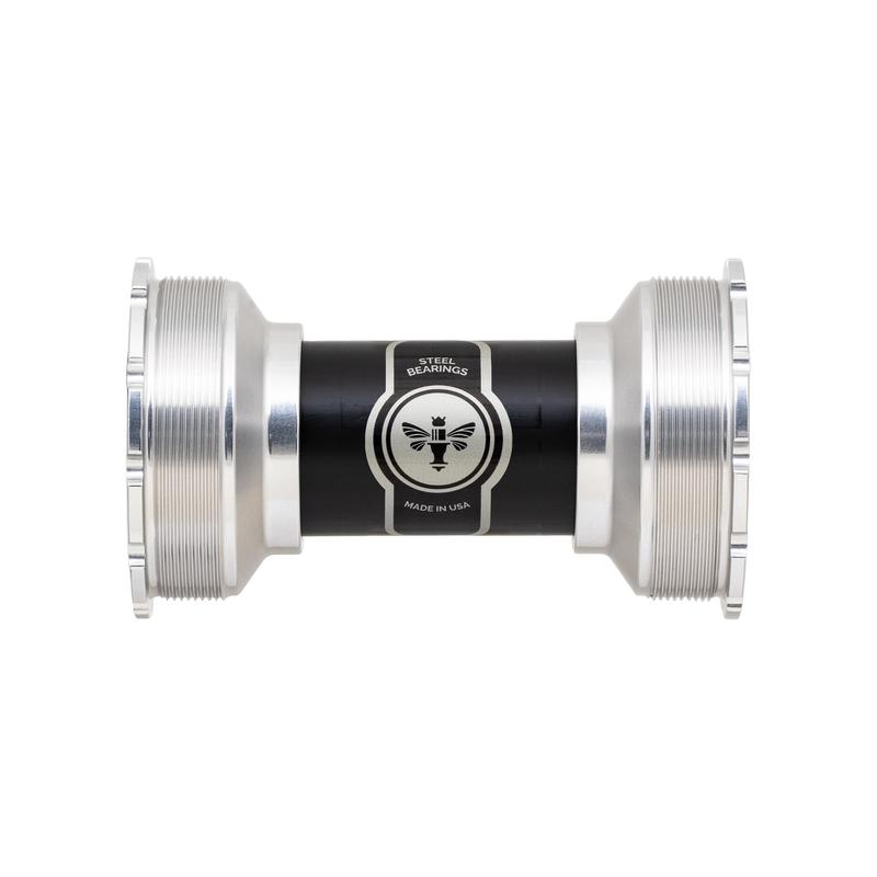 Chris King T47 ThreadFit 24i Bottom Bracket, Silver