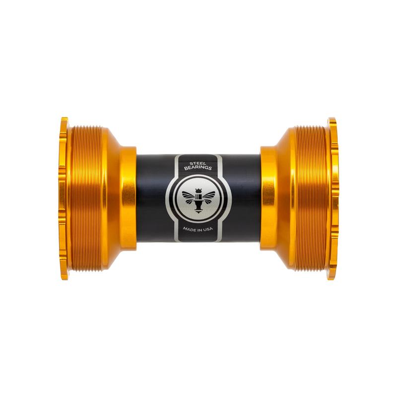 Chris King T47 ThreadFit 24i Bottom Bracket, Gold