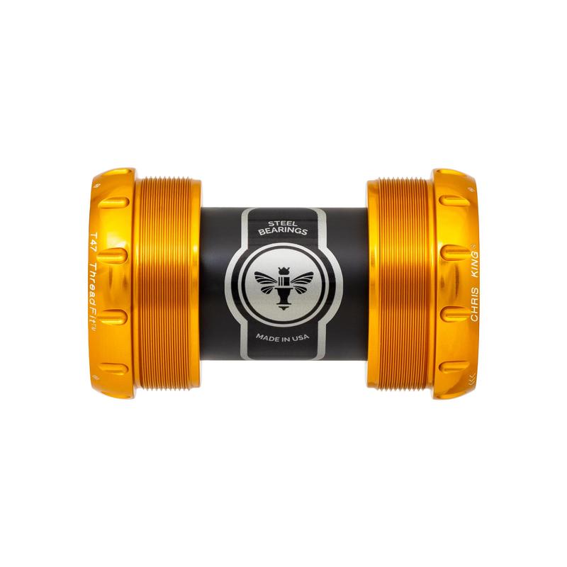Chris King T47 ThreadFit 30x Bottom Bracket, Gold