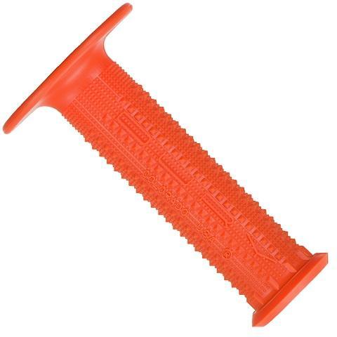 Oury BMX Single Compound Pyramid Grips w/Flange, Orange