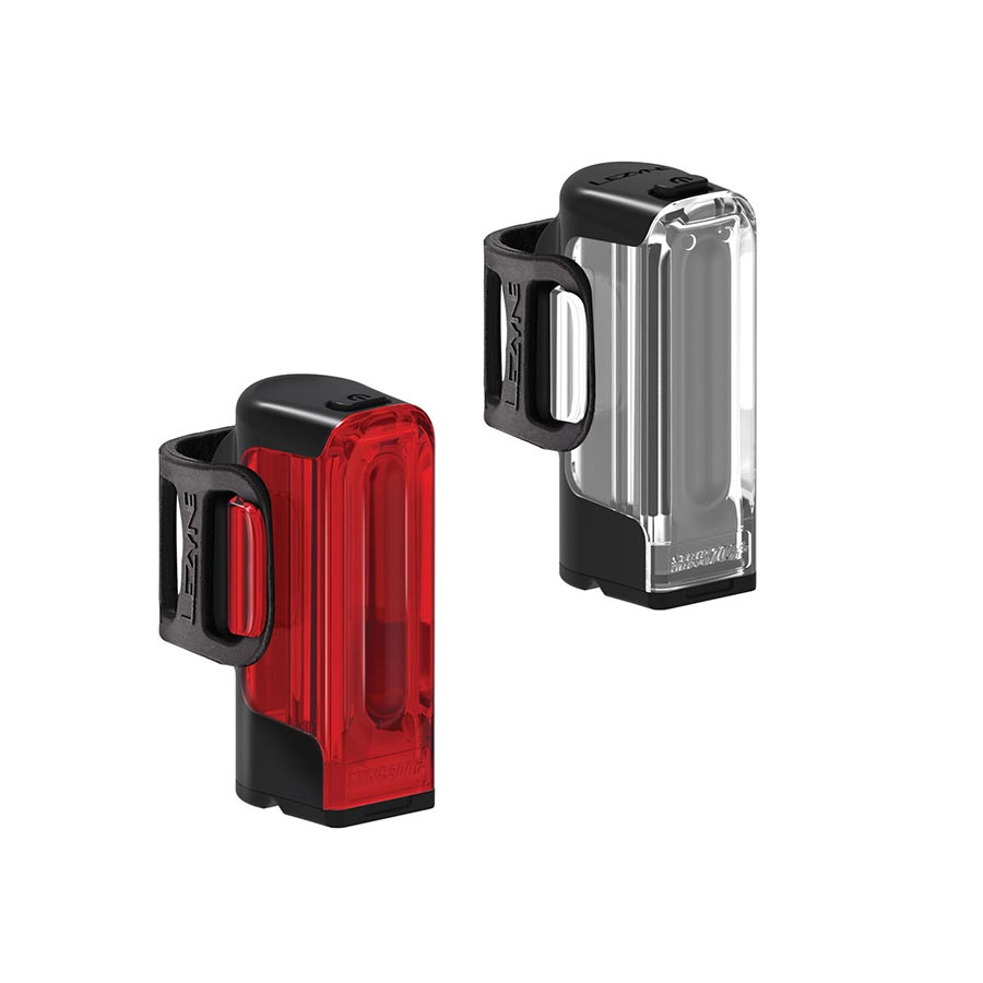 Lezyne, Strip Drive+, Light, Front and Rear, Black