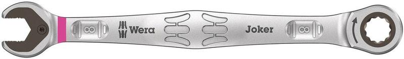 Wera Tools Joker Ratcheting Combination Wrench, 8mm (Light Pink Color Code)