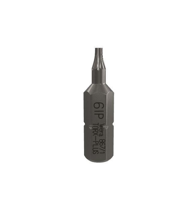 Wera Tools 867/1Z IP Torx Plus Bit, 25 IP, 25mm Length for Torx Plus Socket Screws (Bosch EBike Motors)
