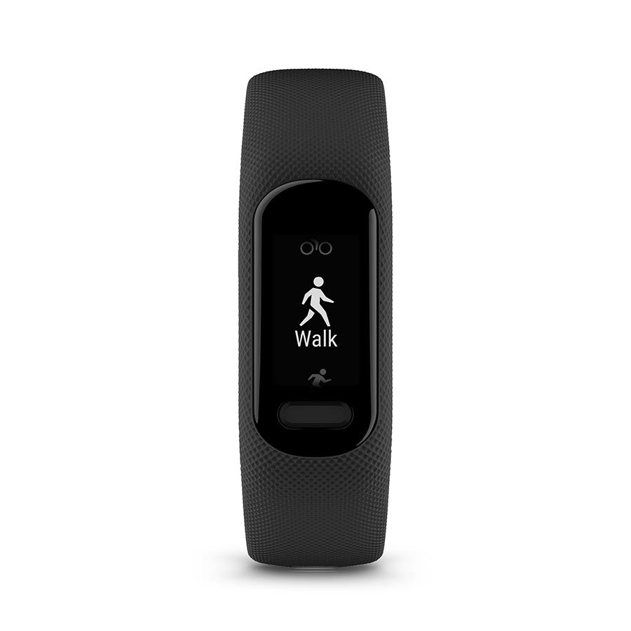 Garmin, vivosmart 5 S/M, Watch, Watch Color: Black, Wristband: Black - Silicone