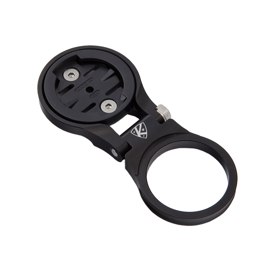 K-EDGE Adjustable Stem Mount for Garmin Quarter Turn Type Computers,Black
