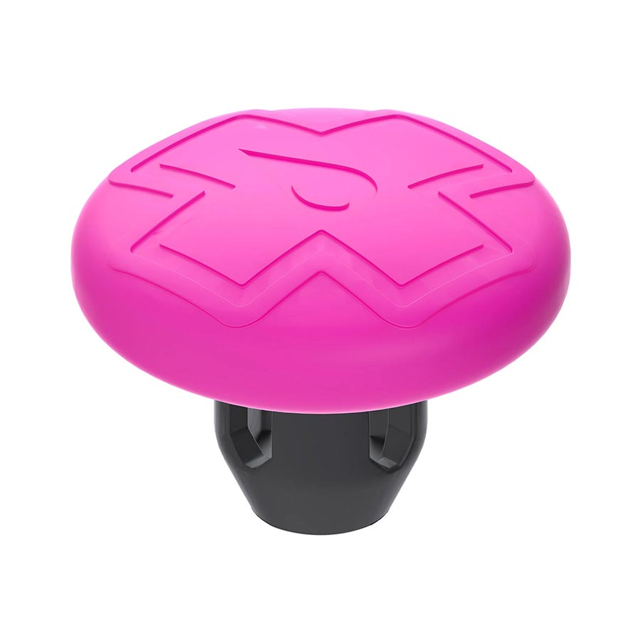 Muc-Off, Tubeless Tag Holder & 44mm Valve Kit, Black/Pink