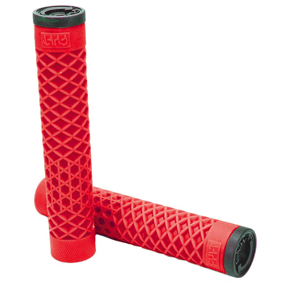 ODI, Cult X Vans Flangeless, Grips, 143mm, Red, Pair